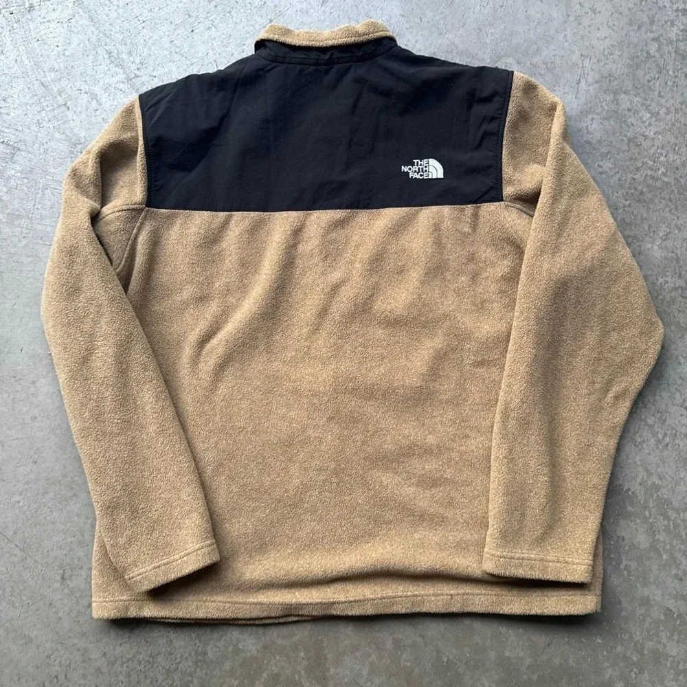 Vintage The North Face Men's Butter Black TNF Black Highest Peak Full-Zip Jacket